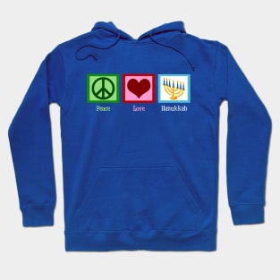 Peace Love Hanukkah Hoodie